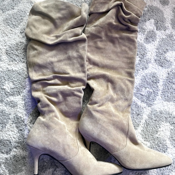 New Stuart Weitzman Lafayette Slouch Boots 5.5 - Picture 10 of 11